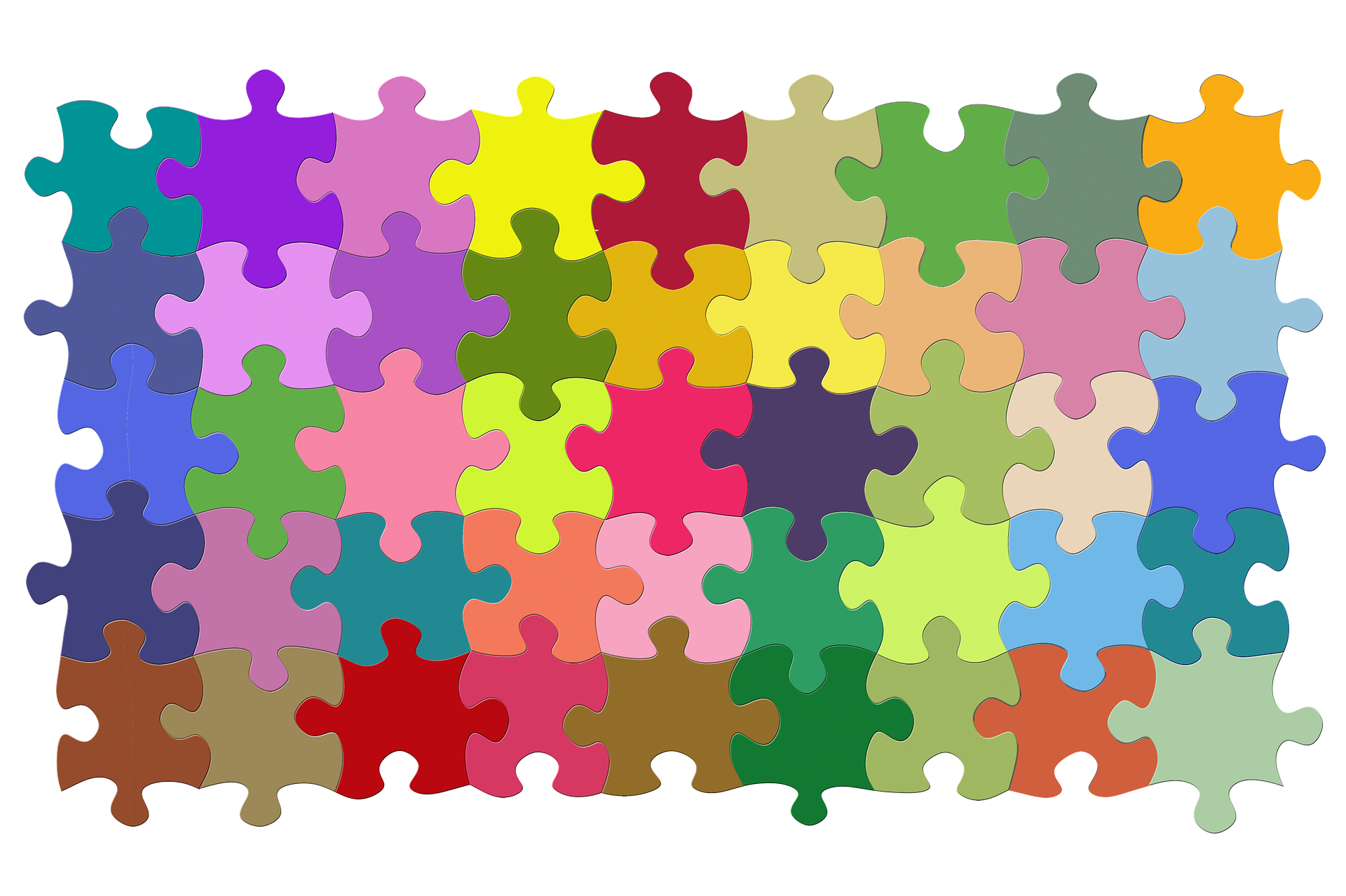 puzzle de couleurs